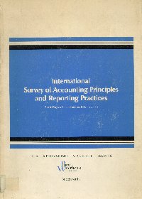 Imagen de la cubierta de International survey of accounting principles and reporting practices