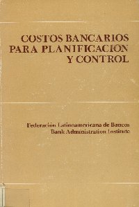 Imagen de la cubierta de Costos bancarios para planificación y control