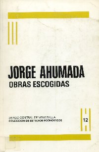 Imagen de la cubierta de Jorge Ahumada.