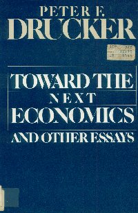Imagen de la cubierta de Toward the next economics and other essys