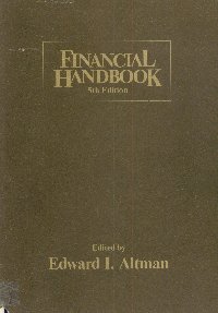 Imagen de la cubierta de Financial handbook