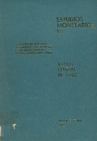 Imagen de la cubierta de Estudios monetarios III