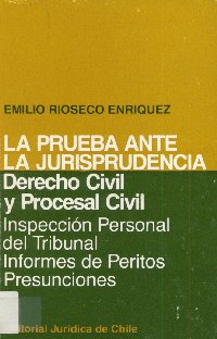 Imagen de la cubierta de La prueba ante la jurisprudencia.