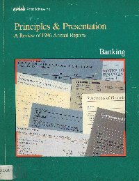 Imagen de la cubierta de Principles and presentation.