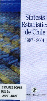 Imagen de la cubierta de Síntesis estadística de Chile  1997 - 2001