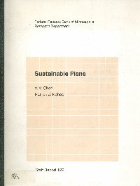 Imagen de la cubierta de Sustainable plans