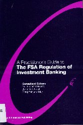 Imagen de la cubierta de A practitioner´s guide to the FSA regulation of investment banking
