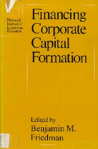 Imagen de la cubierta de Financing corporate capital formation