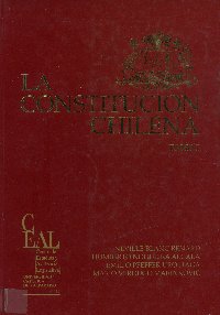 Imagen de la cubierta de La constitución chilena