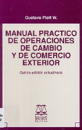 Imagen de la cubierta de Manual práctico de operaciones de cambio y de comercio exterior