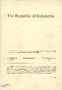 Imagen de la cubierta de The Republic of Indonesia