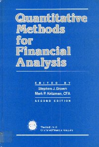 Imagen de la cubierta de Quantitative methods for financial analysis
