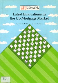 Imagen de la cubierta de Latest innovations in the US mortgage market