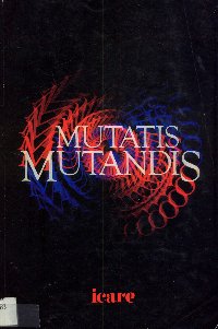 Imagen de la cubierta de Mutatis mutandis