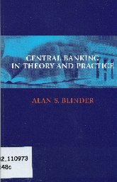 Imagen de la cubierta de Central banking in theory and practice