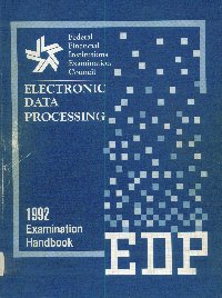 Imagen de la cubierta de EDP examination handbook