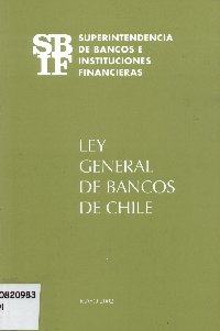 Imagen de la cubierta de Ley general de bancos