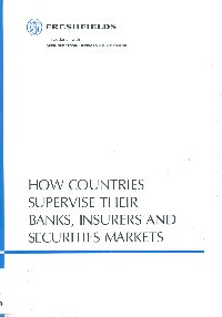 Imagen de la cubierta de How countries supervise their banks, insurers and securities markets