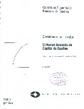 Imagen de la cubierta de El nuevo acuerdo de Capital de Basilea. Emitido para consulta hasta el 31 de julio de 2003
