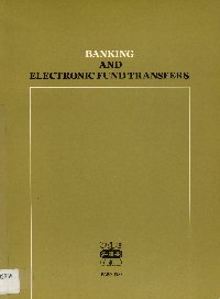 Imagen de la cubierta de Banking and electronic fund transfers