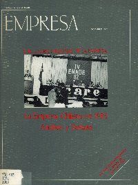 Imagen de la cubierta de La empresa chilena en 1983. Análisis y debate