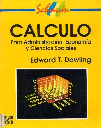 Imagen de la cubierta de Teoría y problemas de cálculo para administración; economía y ciencias sociales