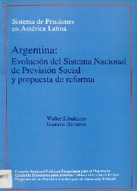 Imagen de la cubierta de Sistema de pensiones en América Latina