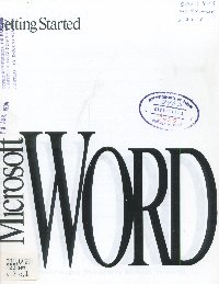 Imagen de la cubierta de Microsoft Word