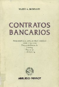 Imagen de la cubierta de Contratos bancarios