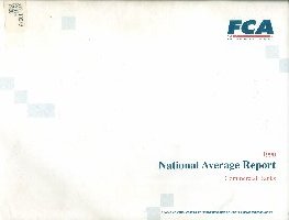 Imagen de la cubierta de National average report 1990