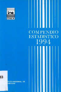 Imagen de la cubierta de Compendio estadístico1994