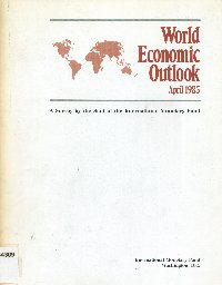 Imagen de la cubierta de World economic outlook