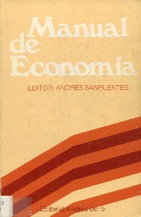 Imagen de la cubierta de Manual de economía