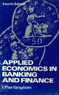 Imagen de la cubierta de Applied economics in banking and finance