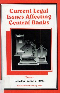 Imagen de la cubierta de Current legal issues affecting Central Banks