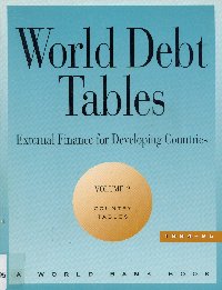 Imagen de la cubierta de World debt tables 1994-95