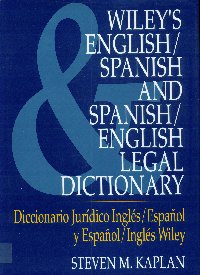 Imagen de la cubierta de Diccionario jurídico inglés-español y español-inglés Willey