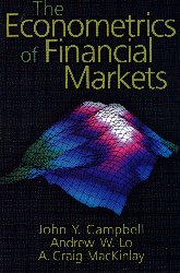 Imagen de la cubierta de The econometrics of financial markets
