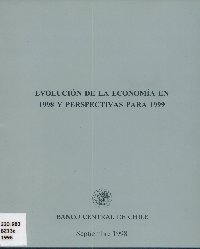 Imagen de la cubierta de Evolución de la economía en 1998 y perspectivas para 1999