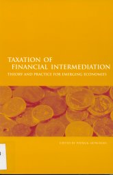 Imagen de la cubierta de Taxation of financial intermediation. Theory and practice for emerging economies