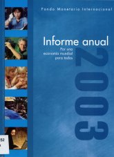 Imagen de la cubierta de Informe anual 2003. Por una economía mundial para todos