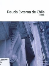 Imagen de la cubierta de Deuda externa de Chile 2002.