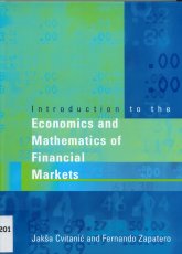 Imagen de la cubierta de Introduction to the economics and mathematics of financial markets.