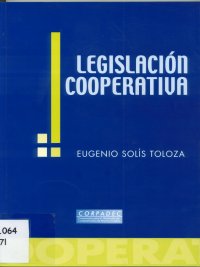 Imagen de la cubierta de Legislación cooperativa