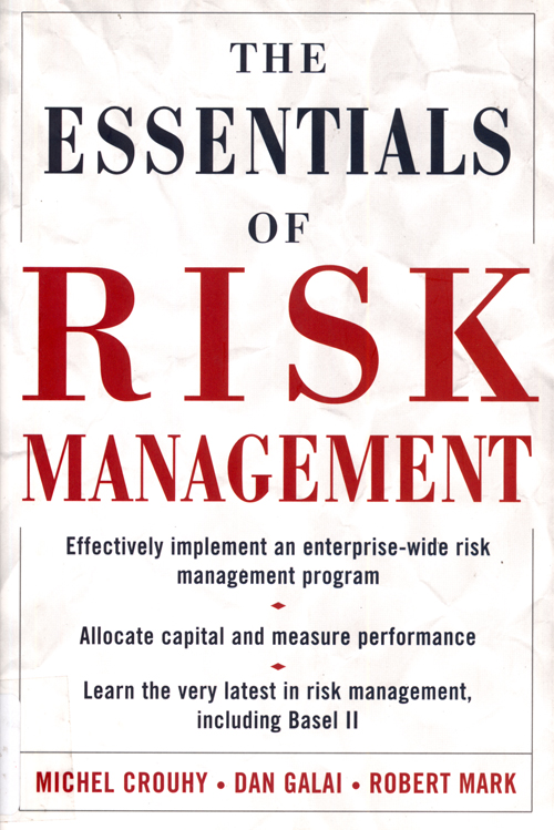 Imagen de la cubierta de The essentials of risk management