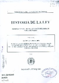 Imagen de la cubierta de Historia de la ley. Compilación de textos oficiales del debate parlamentario. Ley 19.832 (D. Oficial, 4 noviembre, 2002