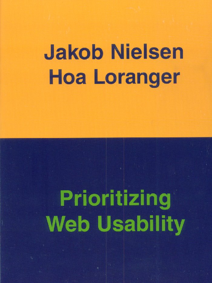 Imagen de la cubierta de Prioritizing web usability