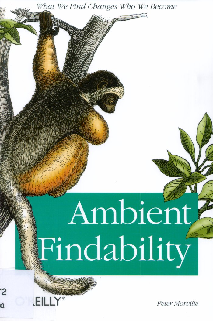 Imagen de la cubierta de Ambient findability