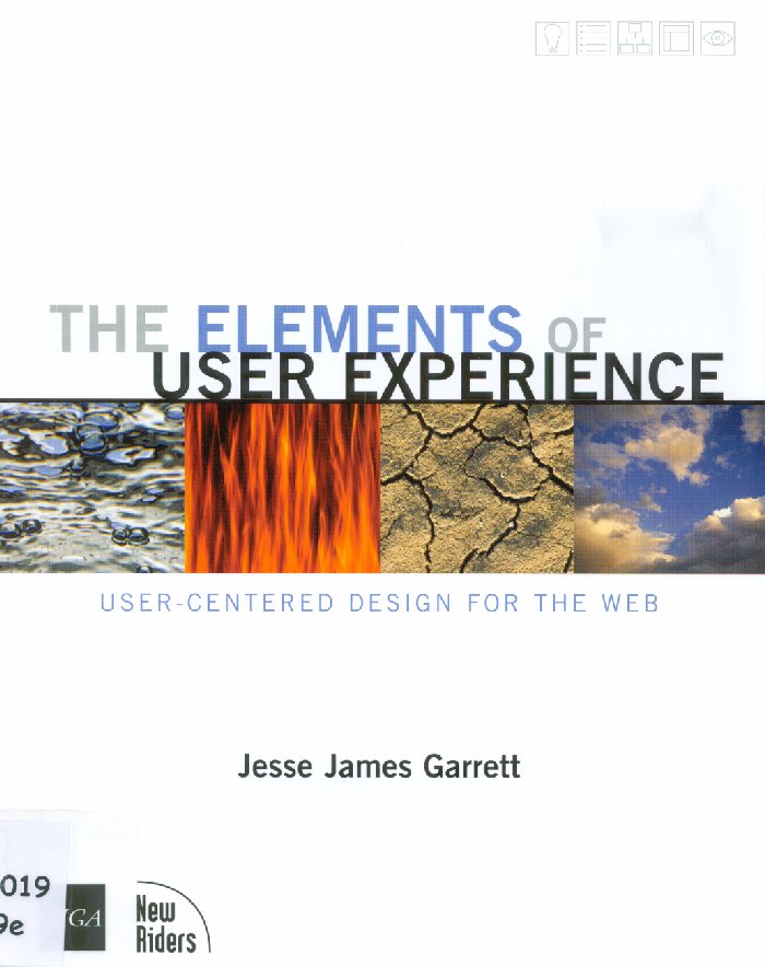 Imagen de la cubierta de Elements of user experience