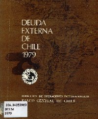 Imagen de la cubierta de Deuda externa de Chile. 1979